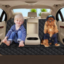 Heavy-Duty Waterproof Dog Car Seat Cover (Includes Safety Belt)