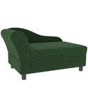 Luxury Pet Sofa with 23L Hidden Storage - Tufted Velvet Dog Couch | Emerald Green