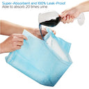 Ultra-Absorbent Dog Training Pads - 50pcs Leak-Proof Potty Mats for Puppies & Seniors