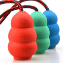 Durable Natural Rubber Rope Toy - Heavy-Duty Tug & Chew Toy for Dogs