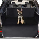 Heavy-Duty Universal Pet Car Cover - 2-in-1 Waterproof Trunk & Rear Seat Protector
