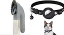 Reflective AirTag Safety Collar - Waterproof Durable Nylon Tracker Case for Dogs & Cats