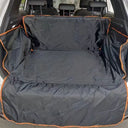 Heavy-Duty Universal Pet Car Cover - 2-in-1 Waterproof Trunk & Rear Seat Protector