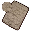 Instant Cooling Ice Silk Pet Mat - Breathable Self-Cooling Bed Pad for Dogs & Cats