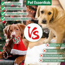 5-Piece Christmas Dog Rope Toy Set - Holiday Dental Chews for Puppies & Medium Dogs